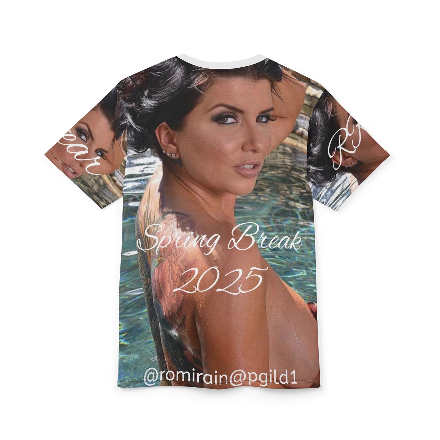 Bold Graphic Unisex tee.Let it RRain design