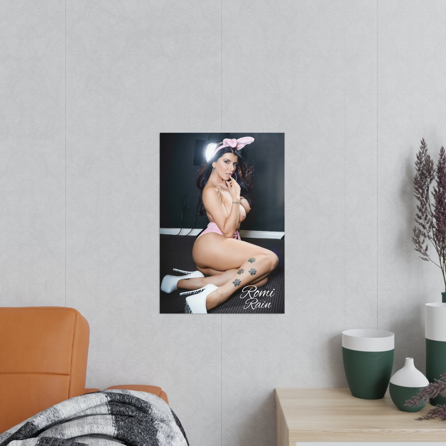 Romi Rain Photopaper Poster - Chic Wall Art for Home Decor