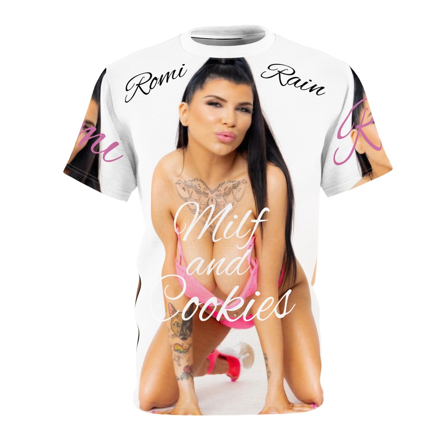 Milf and Cookies Unisex Tee - Trendy Graphic T-Shirt for Bold Fashion