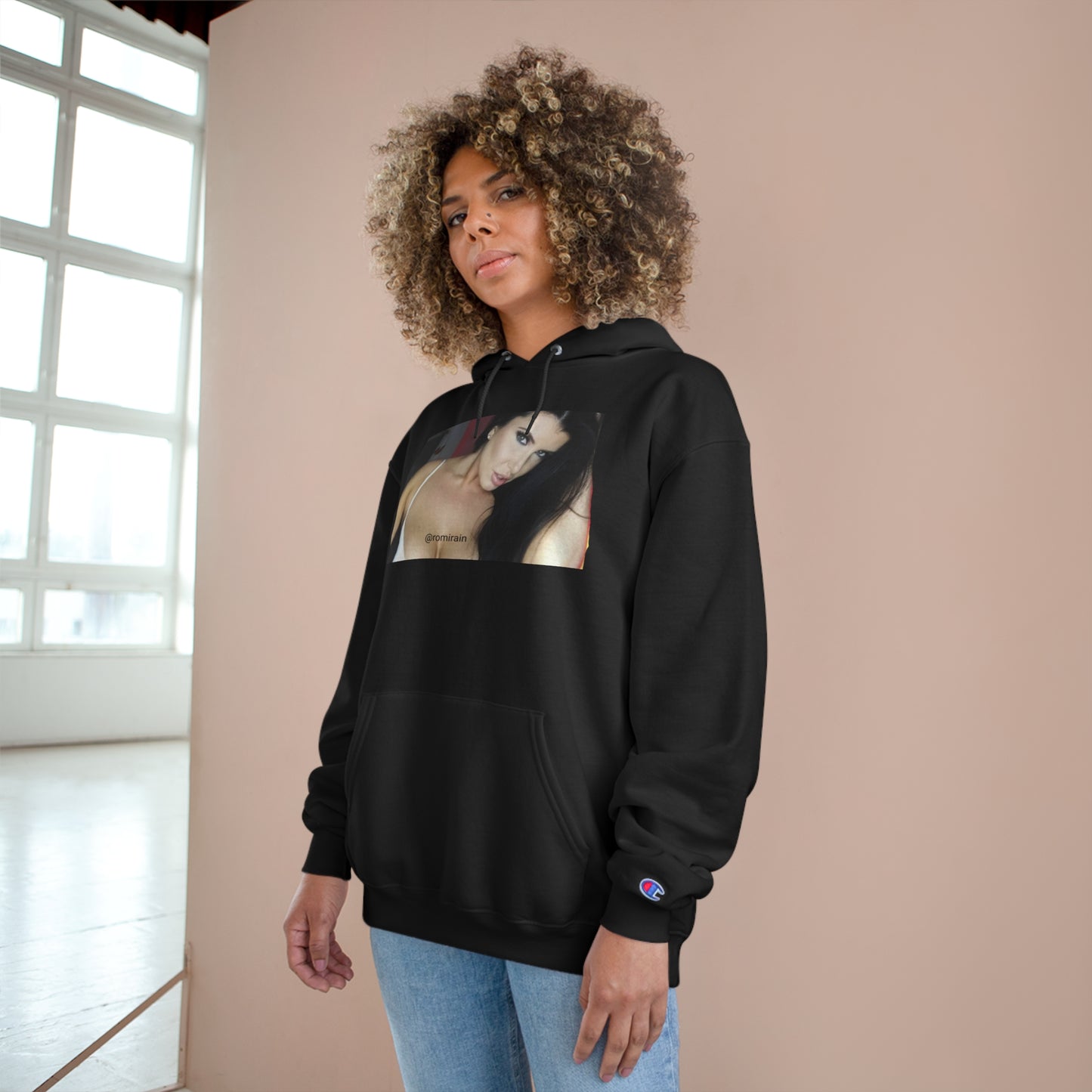 Let it RRain .Champion Hoodie
