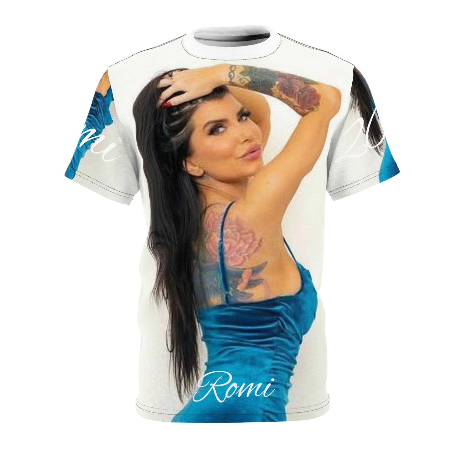Romi's Unisex Cut & Sew Tee - Stylish Fashion Tee, Trendy Graphic T-shirt, Unique Gift for Her, Summer Wear, Casual Outfit
