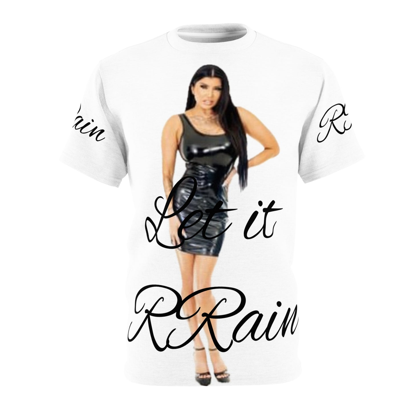 Let it RRain crew style tee