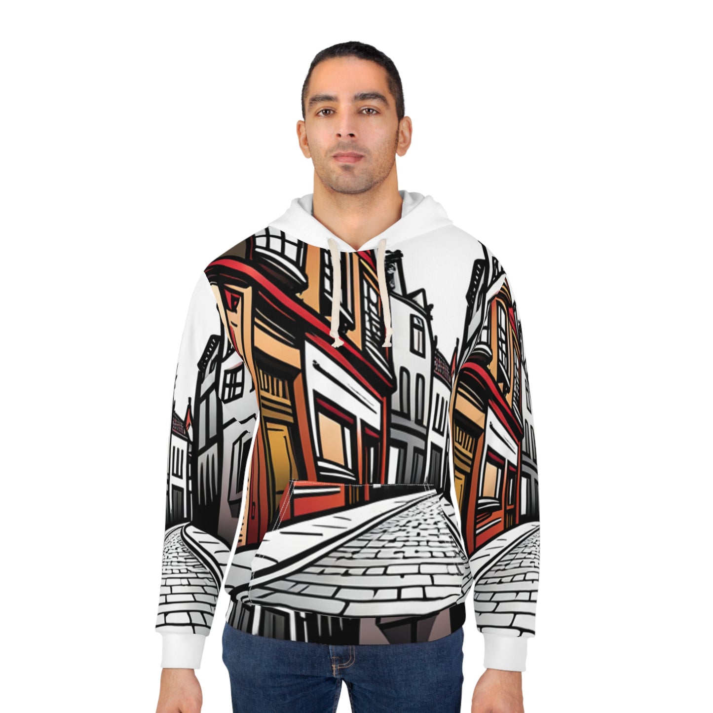Street Art Unisex Pullover Hoodie - Urban Vibe