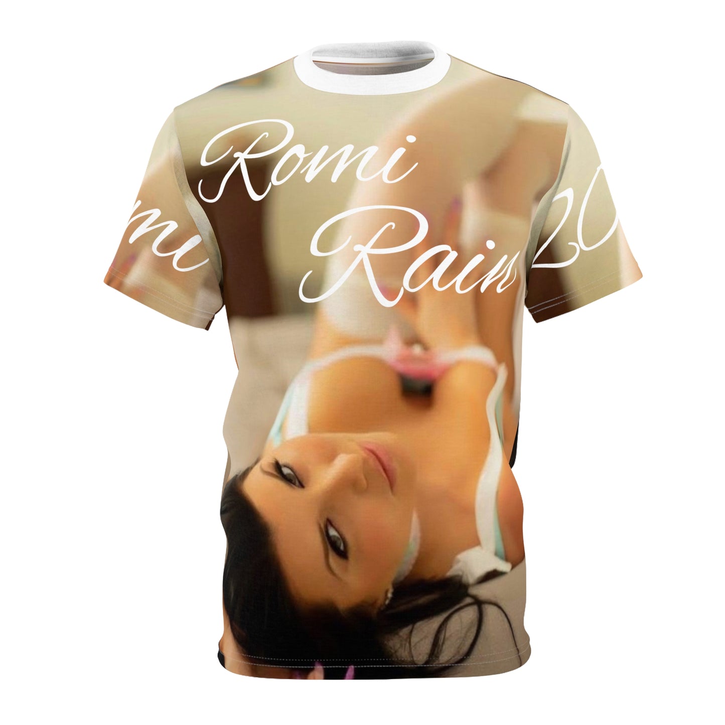 Custom Unisex Graphic Tee with Romi Rain Design - Unique Fashion Statement