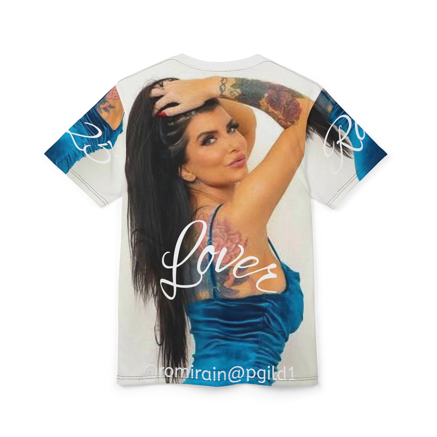 Romi's Unisex Cut & Sew Tee - Stylish Fashion Tee, Trendy Graphic T-shirt, Unique Gift for Her, Summer Wear, Casual Outfit