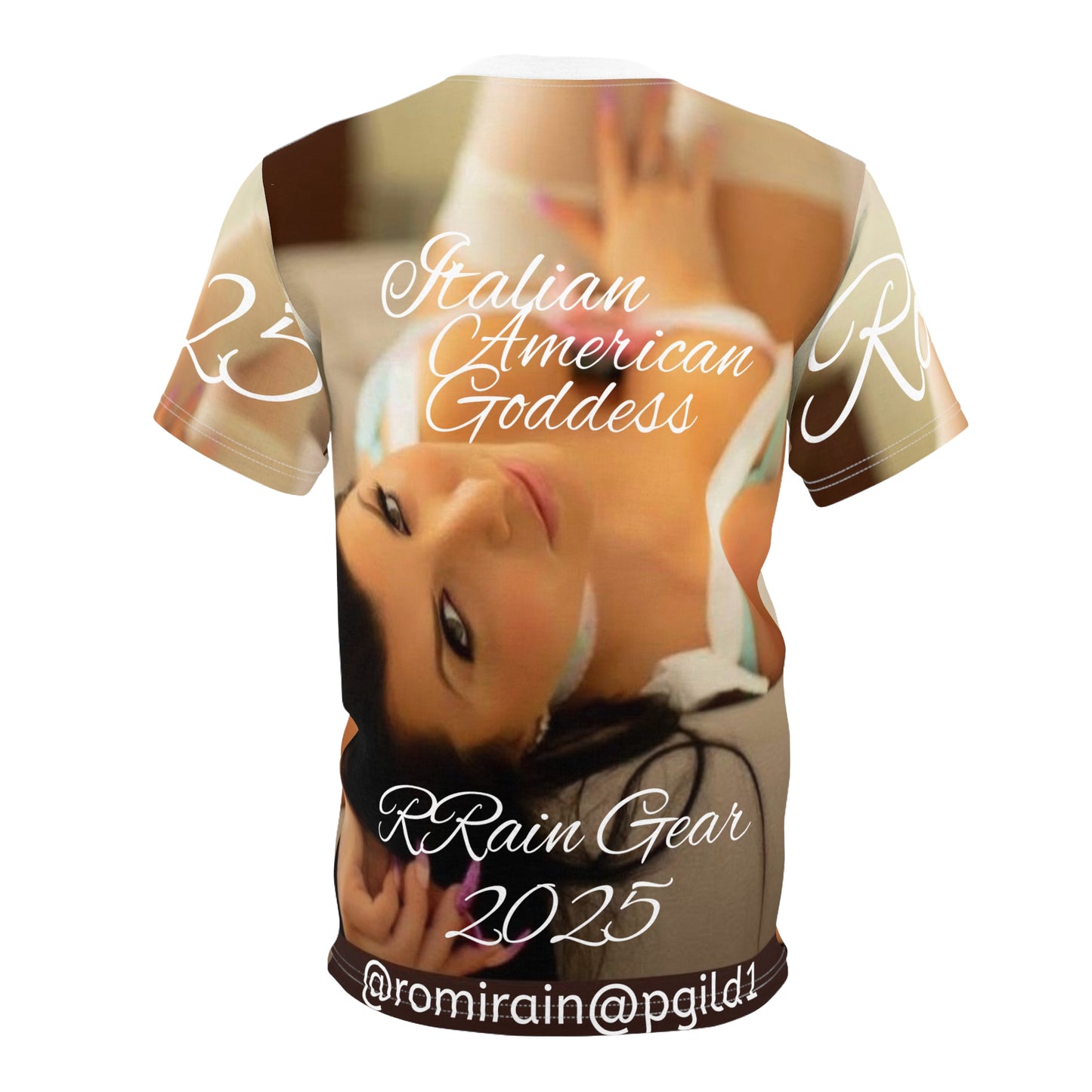 Custom Unisex Graphic Tee with Romi Rain Design - Unique Fashion Statement