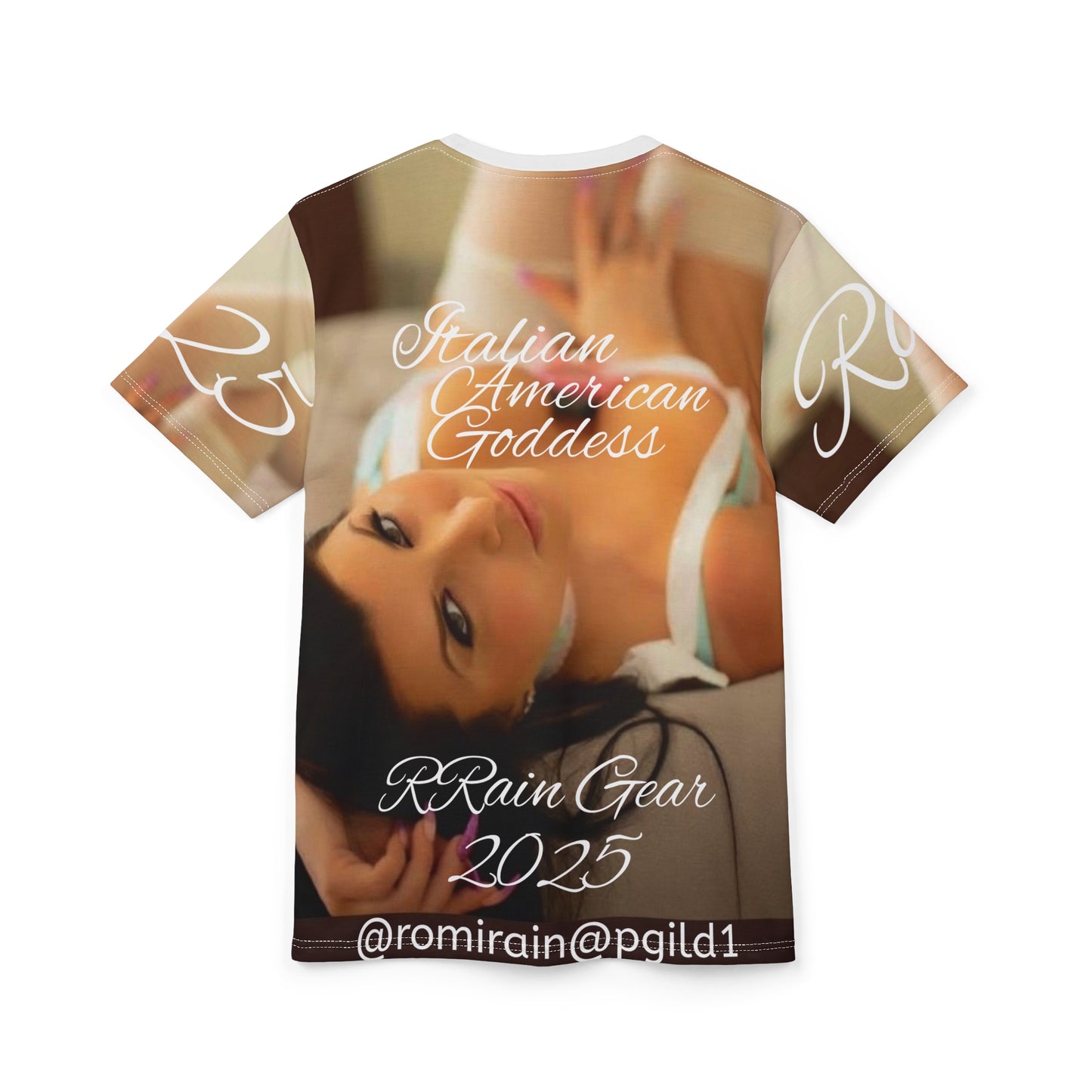 Custom Unisex Graphic Tee with Romi Rain Design - Unique Fashion Statement