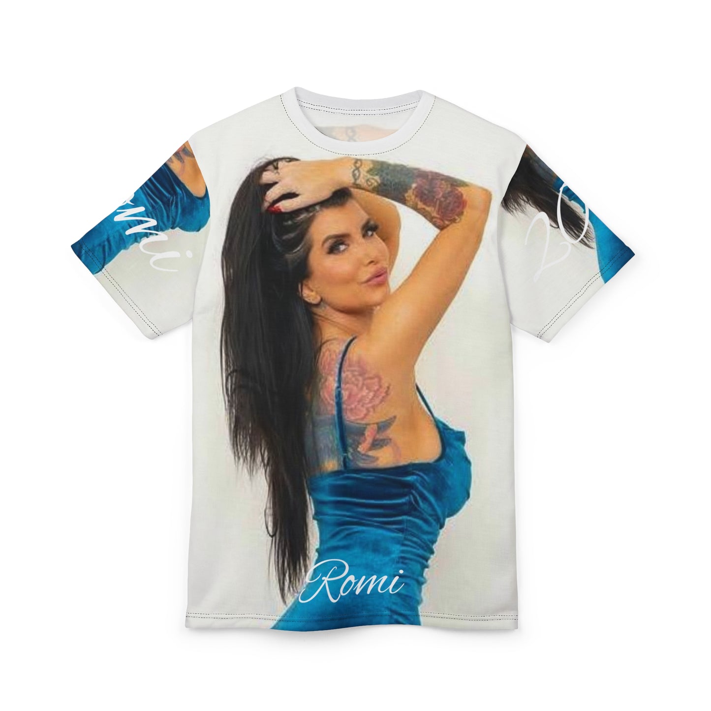 Romi's Unisex Cut & Sew Tee - Stylish Fashion Tee, Trendy Graphic T-shirt, Unique Gift for Her, Summer Wear, Casual Outfit