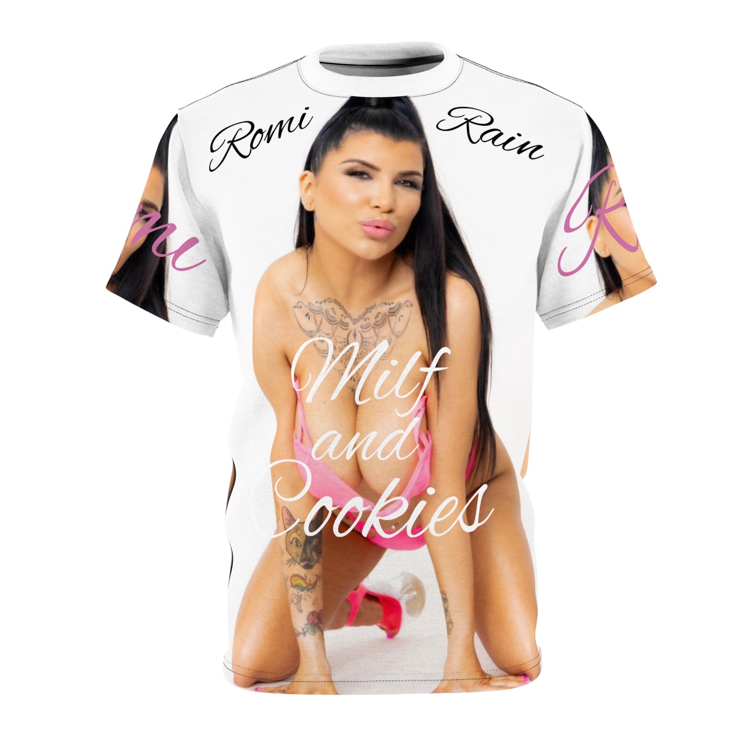 Milf and Cookies Unisex Tee - Trendy Graphic T-Shirt for Bold Fashion