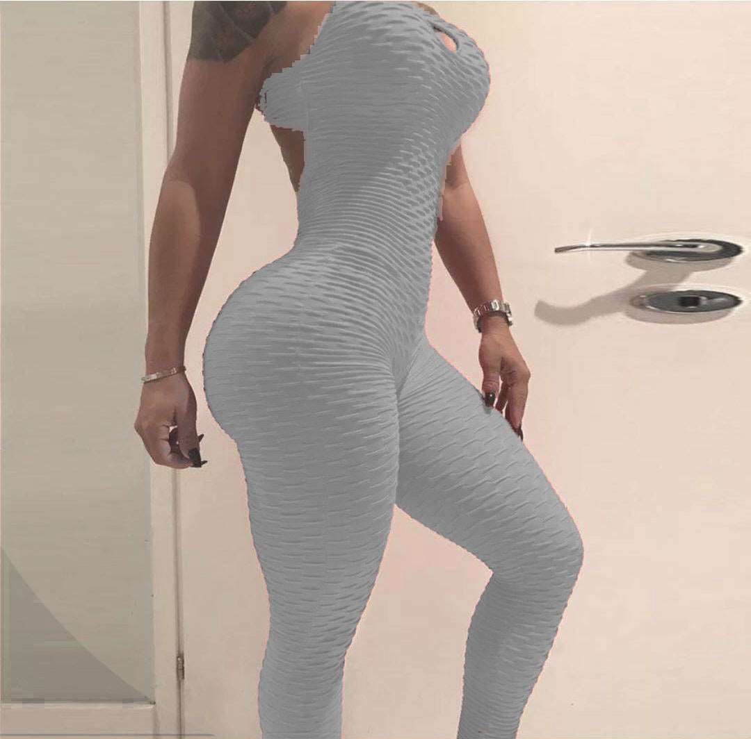 11 colors! New jumpsuit European and American breathable hip lifting, sweat-wicking sports leggings show slim and tight yoga pants women's clothing