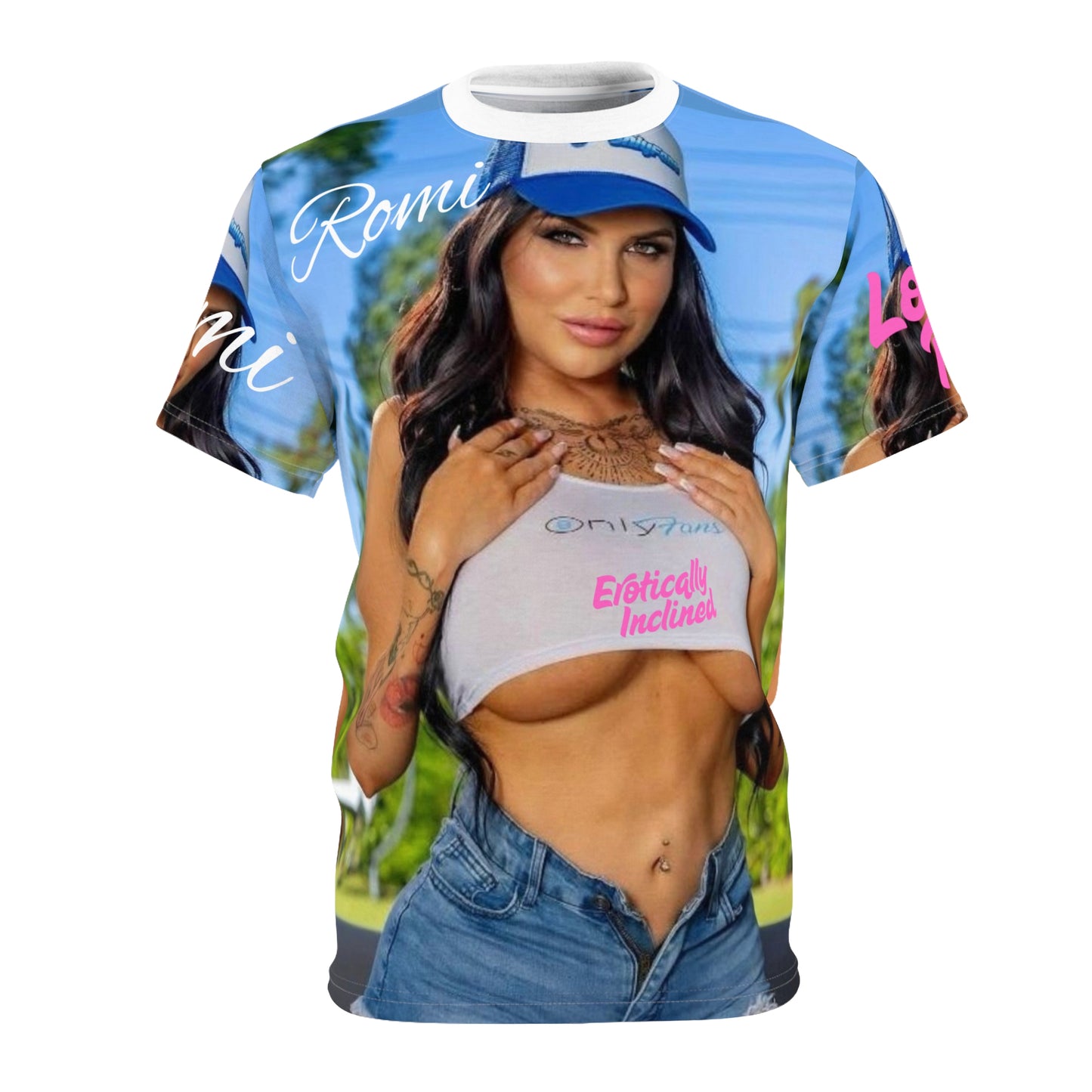 Vibrant Unisex Cut & Sew Tee - Bold Graphic Design for Trendsetters