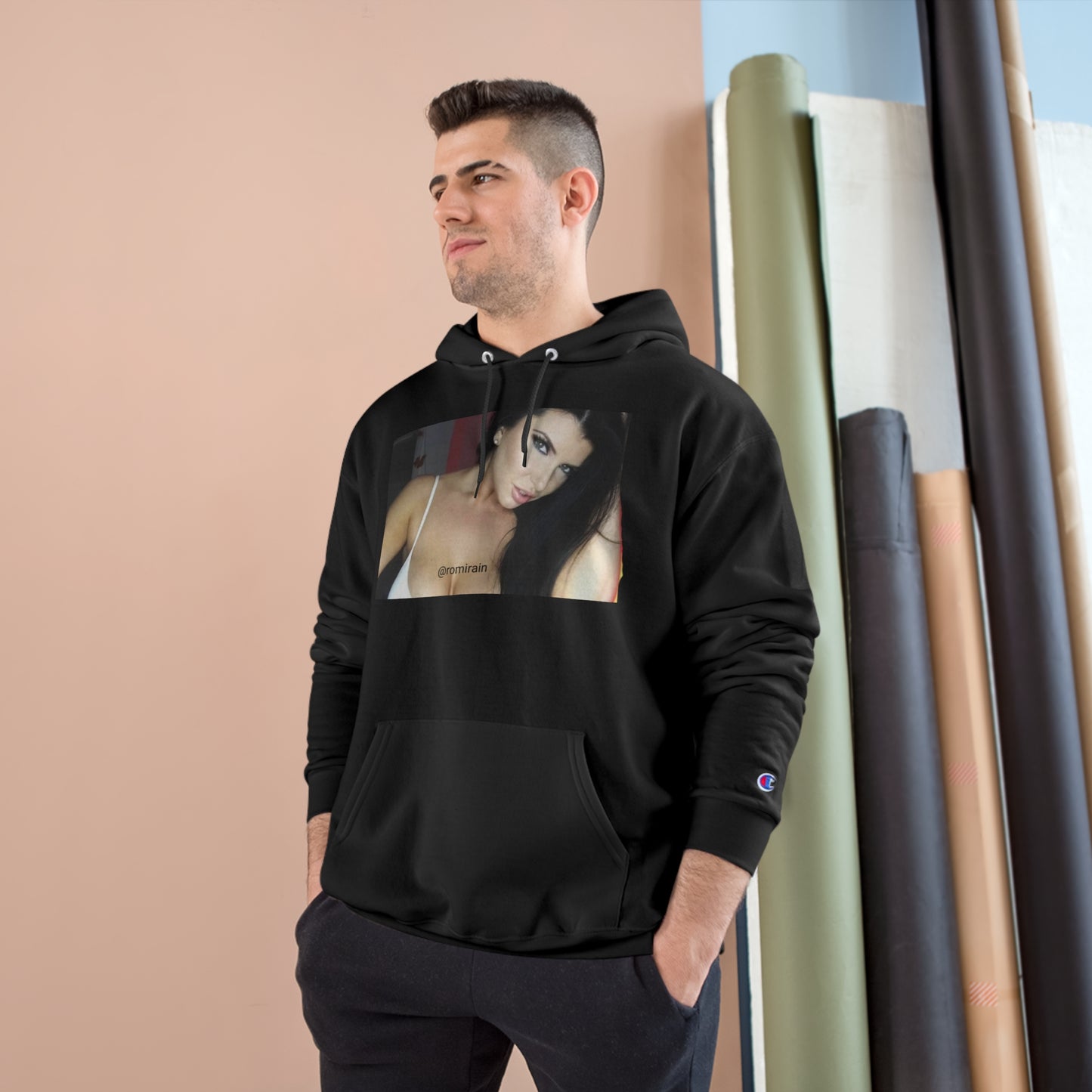 Let it RRain .Champion Hoodie