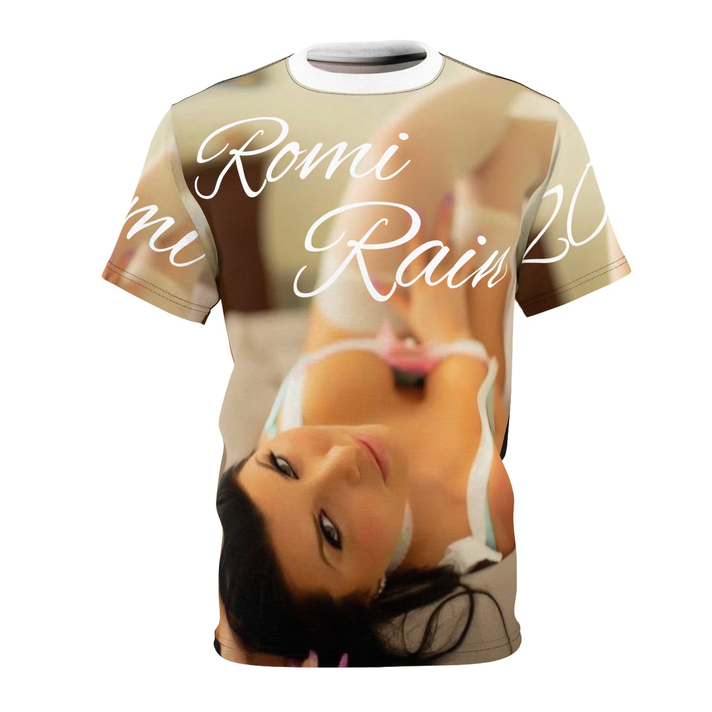 Custom Unisex Graphic Tee with Romi Rain Design - Unique Fashion Statement