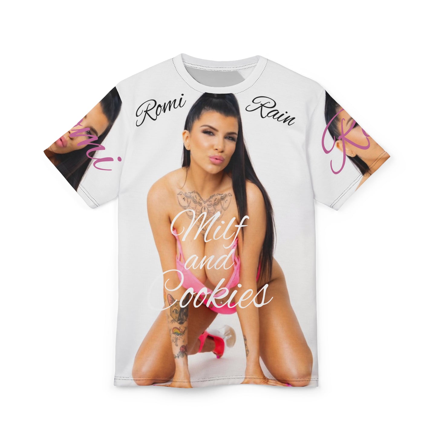 Milf and Cookies Unisex Tee - Trendy Graphic T-Shirt for Bold Fashion