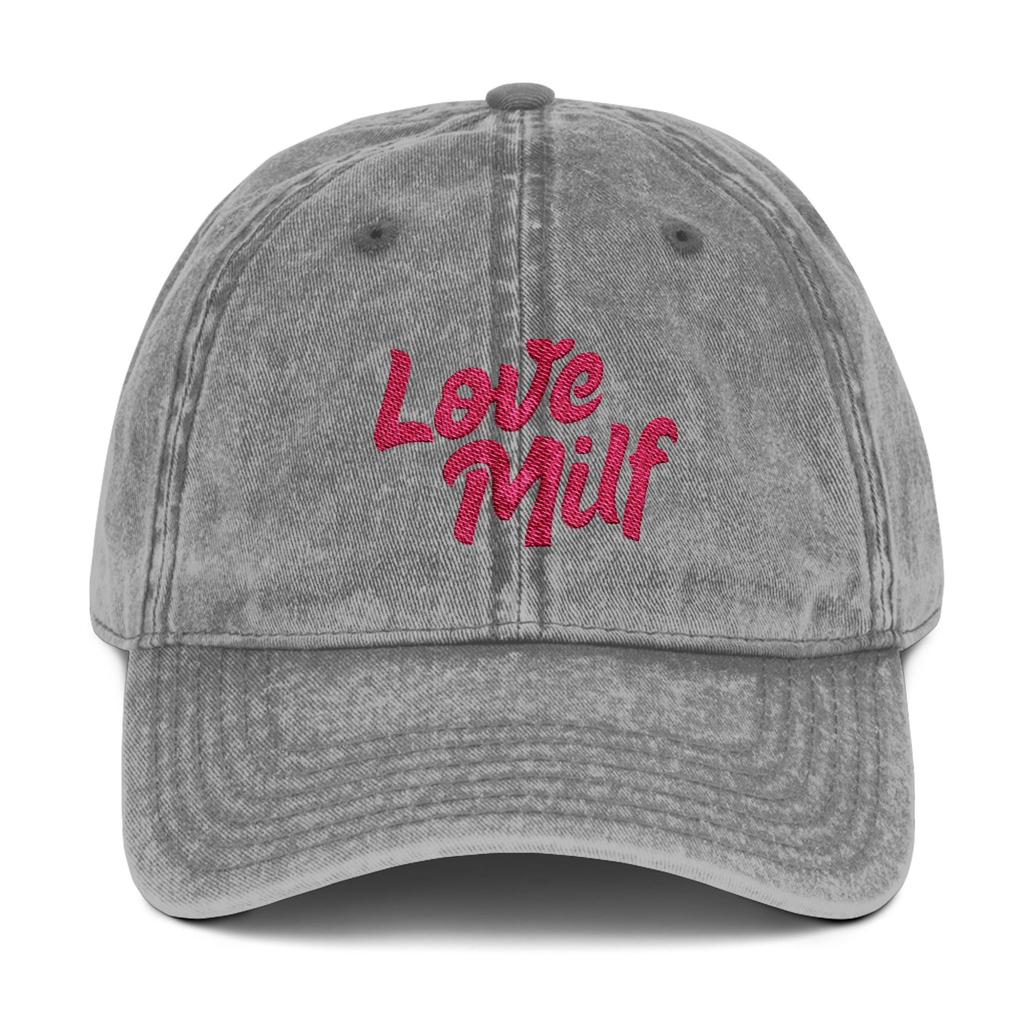 Vintage Love Milf Cap (Embroidery)