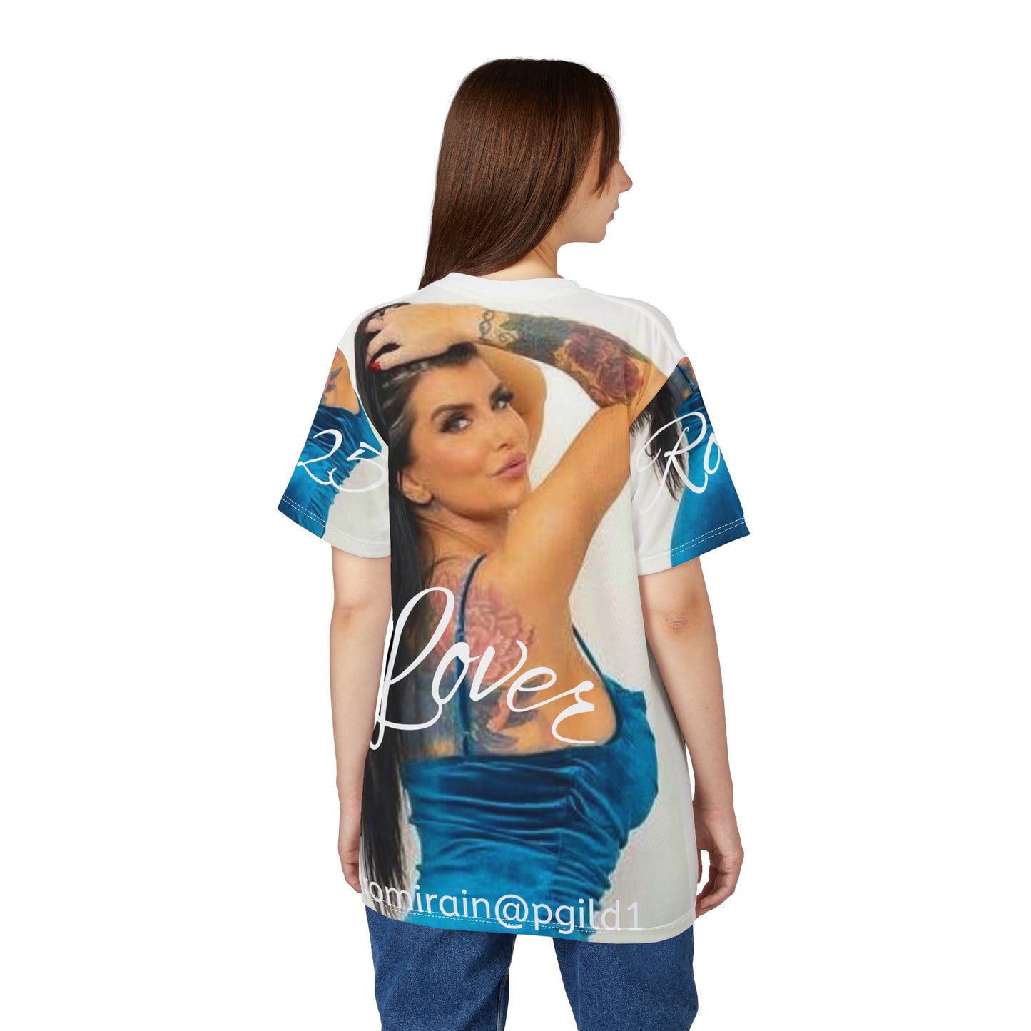 Romi's Unisex Cut & Sew Tee - Stylish Fashion Tee, Trendy Graphic T-shirt, Unique Gift for Her, Summer Wear, Casual Outfit