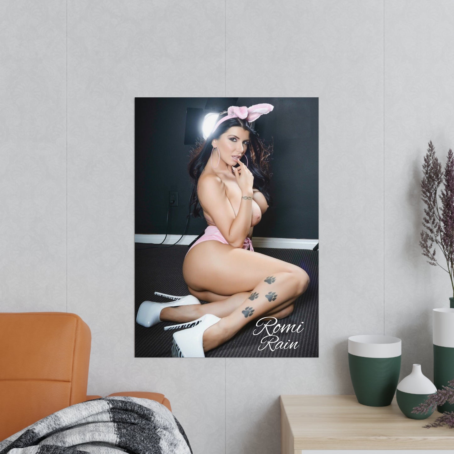 Romi Rain Photopaper Poster - Chic Wall Art for Home Decor