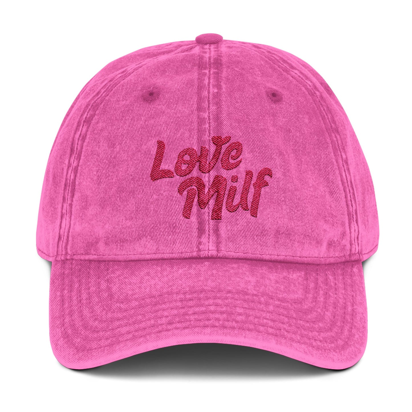 Vintage Love Milf Cap (Embroidery)