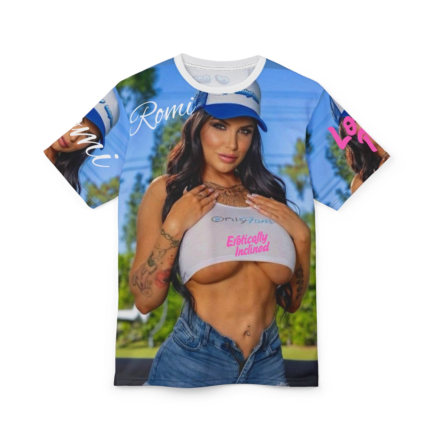 Vibrant Unisex Cut & Sew Tee - Bold Graphic Design for Trendsetters