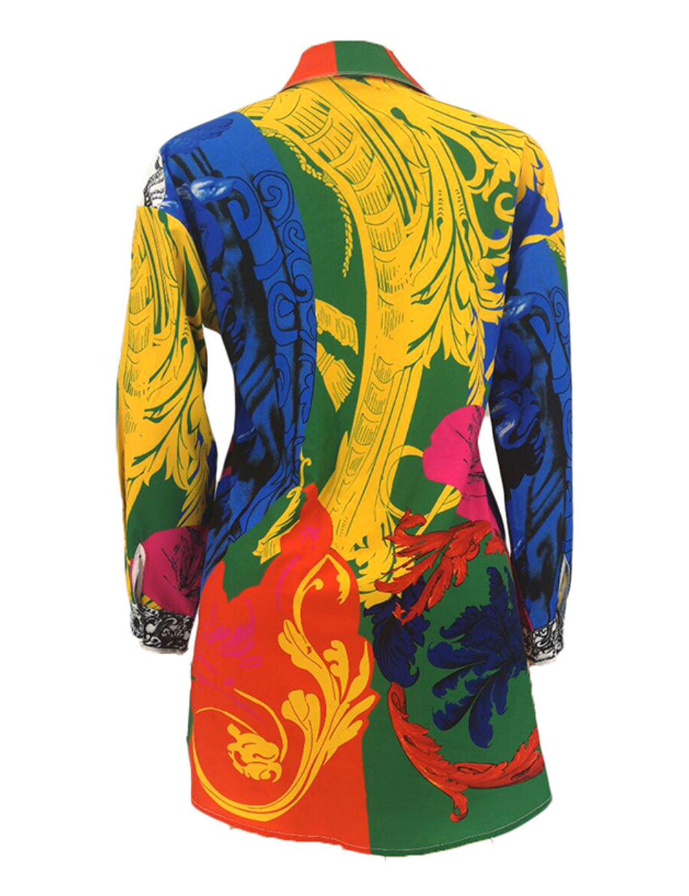 African wind fashion loose fitting shirt dress