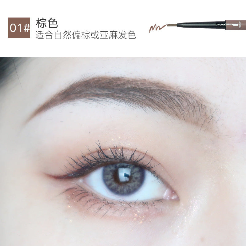 Morandi extreme eyebrow pen double-head anti-sweat waterproof lasting