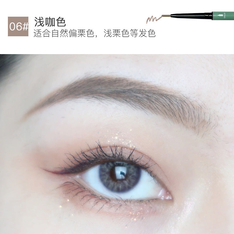 Morandi extreme eyebrow pen double-head anti-sweat waterproof lasting