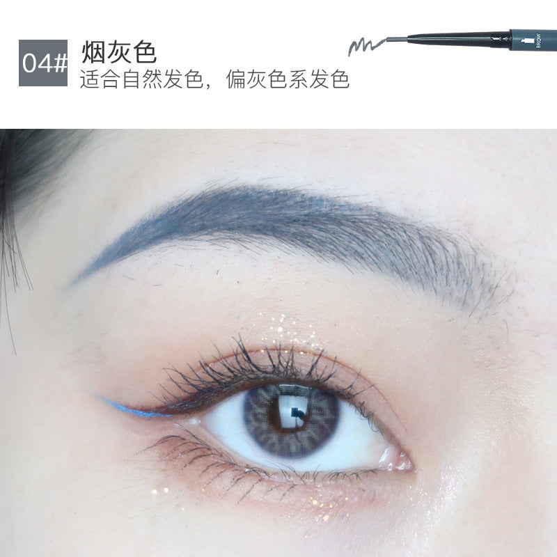 Morandi extreme eyebrow pen double-head anti-sweat waterproof lasting