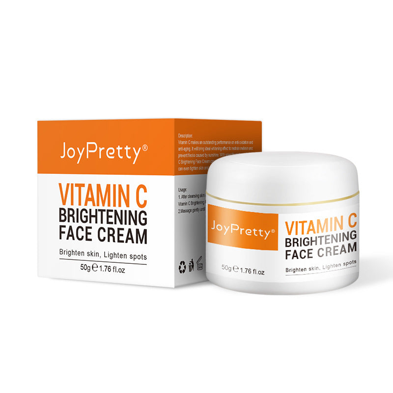 Vitamin C set Vitamin C face cream skin brightening kit, moisturizing 5-piece facial skin care kit, spot wholesale