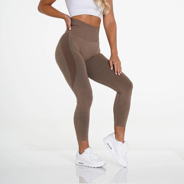 Seamless Contour Leggings for Women's Workouts