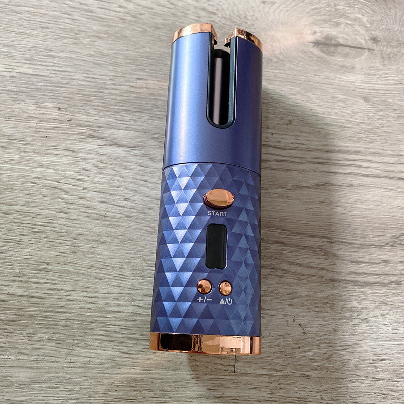 Fully automatic rechargeable portable curling iron Smart wireless automatic curling iron travel portable lazy curler