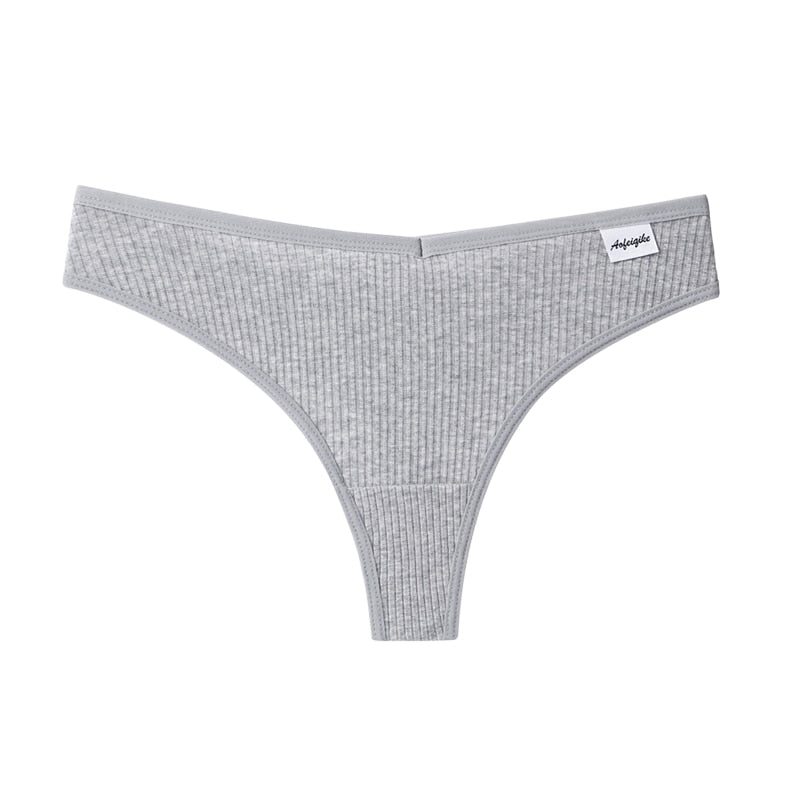 G-string Panties Cotton Underwear Comfortable Casual Low Waist