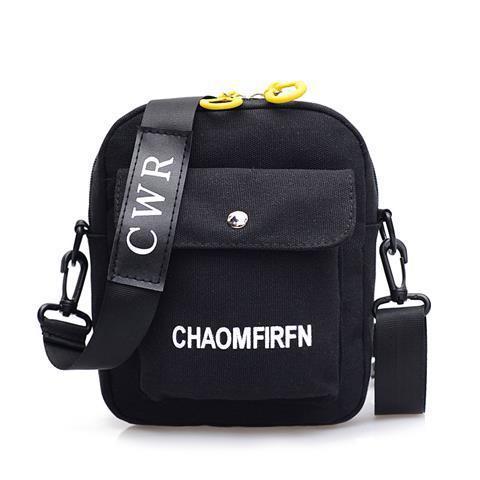 Women Bag Shoulder Chest bag Printed Cute Wallet Multifunction Mobile Phone Canvas Small Coin Purse Crossbag