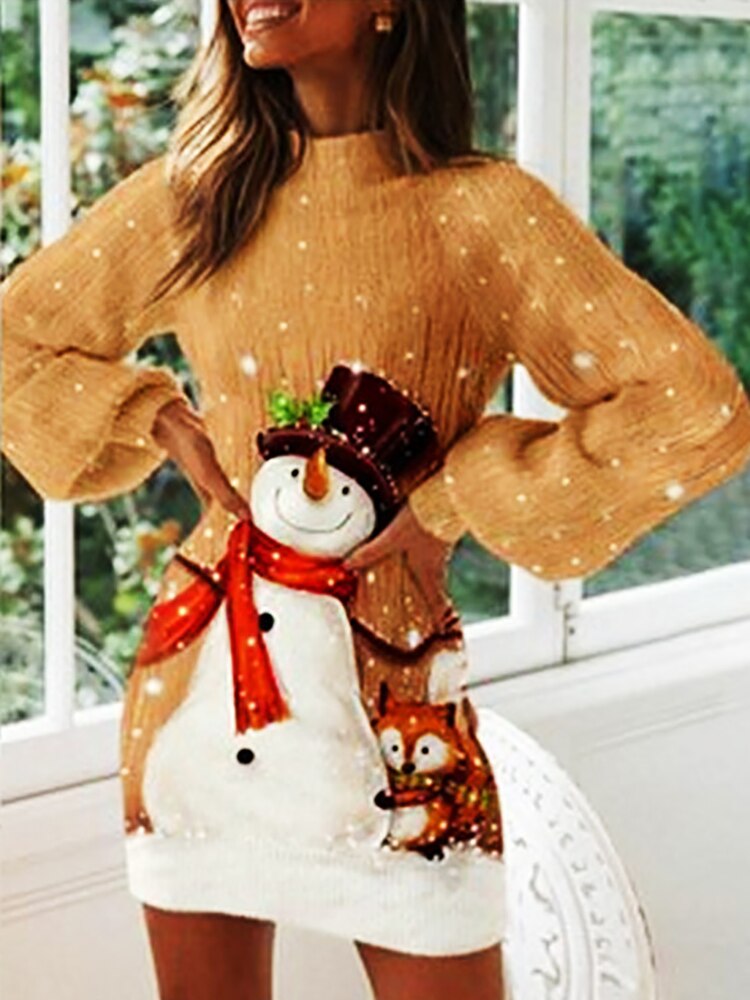 Slim FitSexy Warm Winter Streetwear sweater