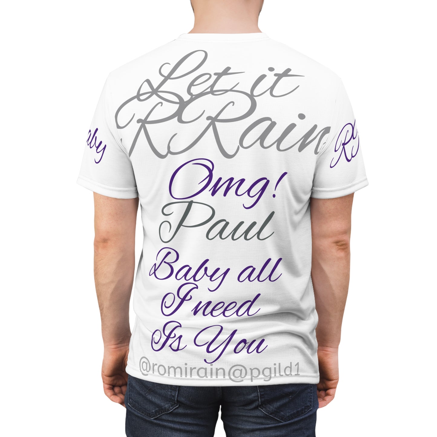 Let it RRain , all I need is you