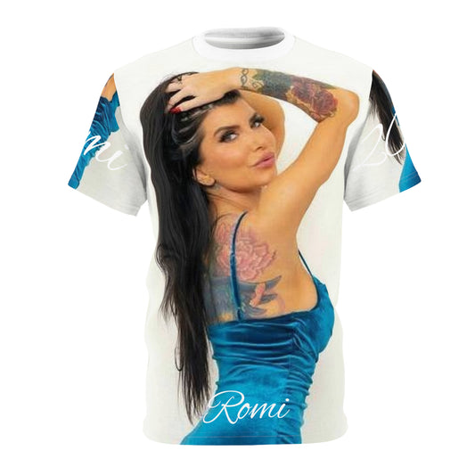 Romi's Unisex Cut & Sew Tee - Stylish Fashion Tee, Trendy Graphic T-shirt, Unique Gift for Her, Summer Wear, Casual Outfit