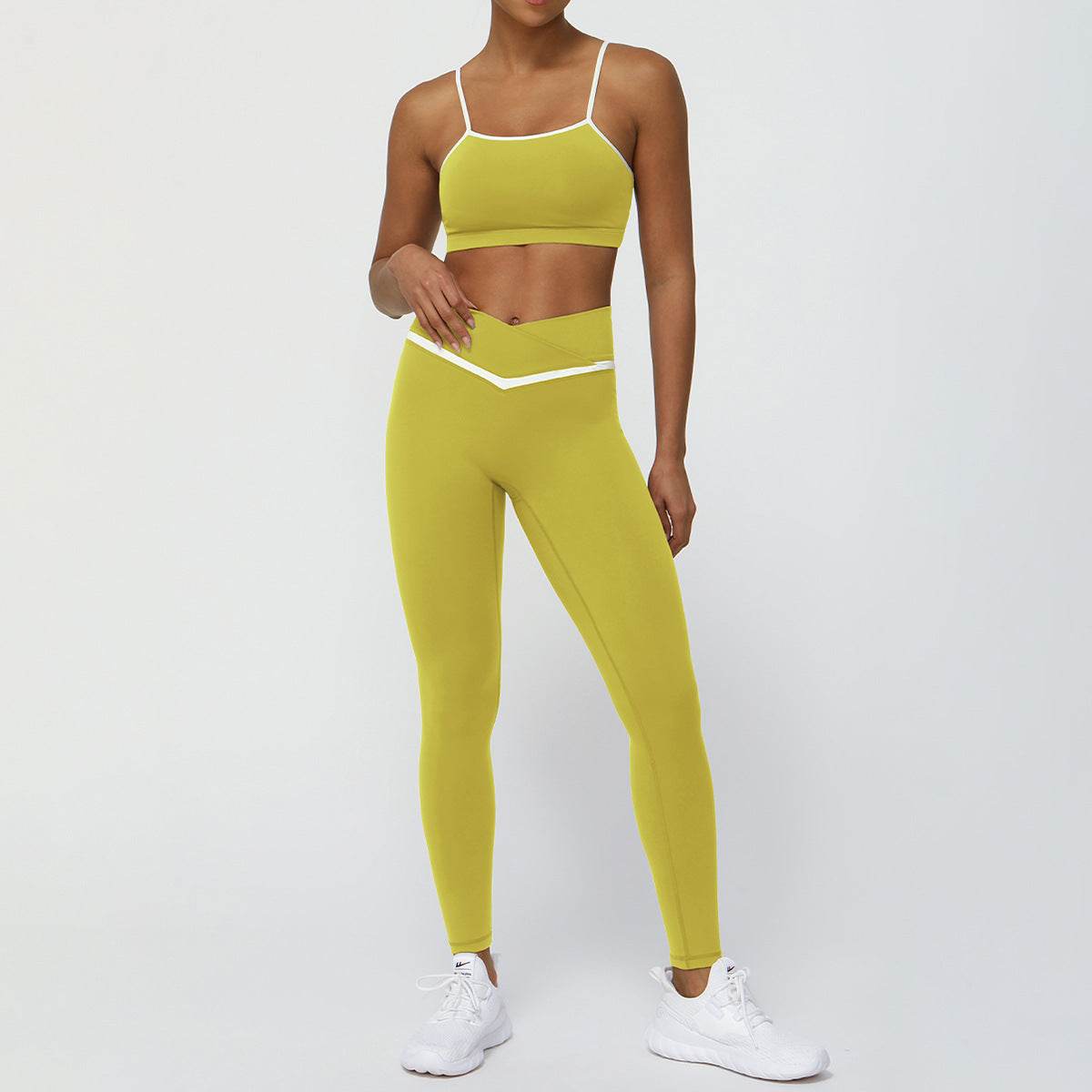 Workout Clothes for Women Running Yoga Outfit Set 2pcs