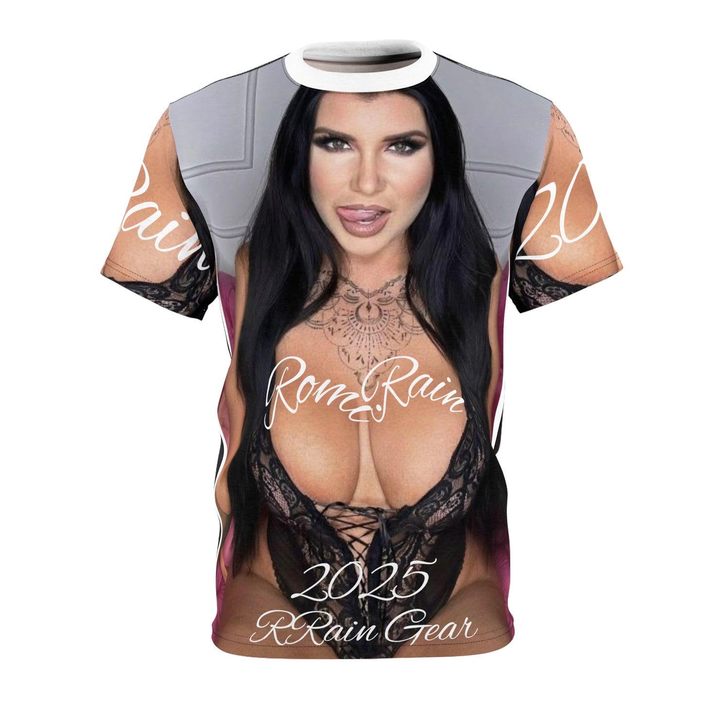 T-Shirt with Romi Rain Design