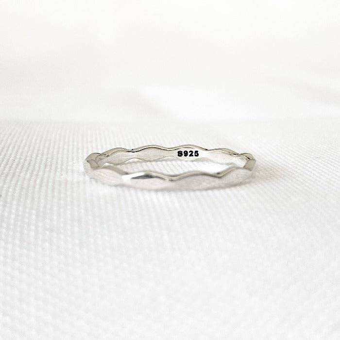 ONDE | Bague en argent sterling 925