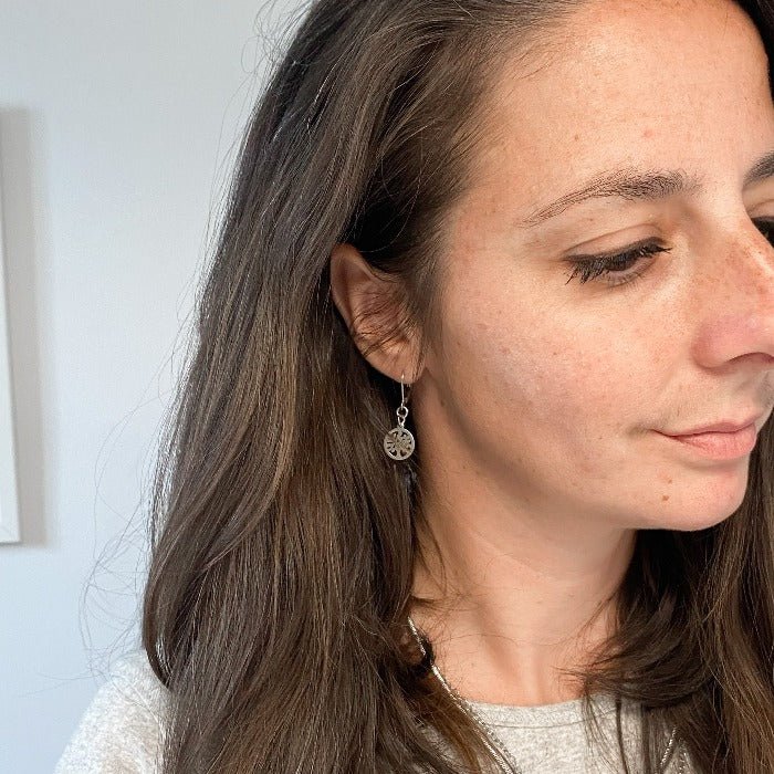 ARBRE DE VIE | Boucles d'oreilles en acier inoxydable