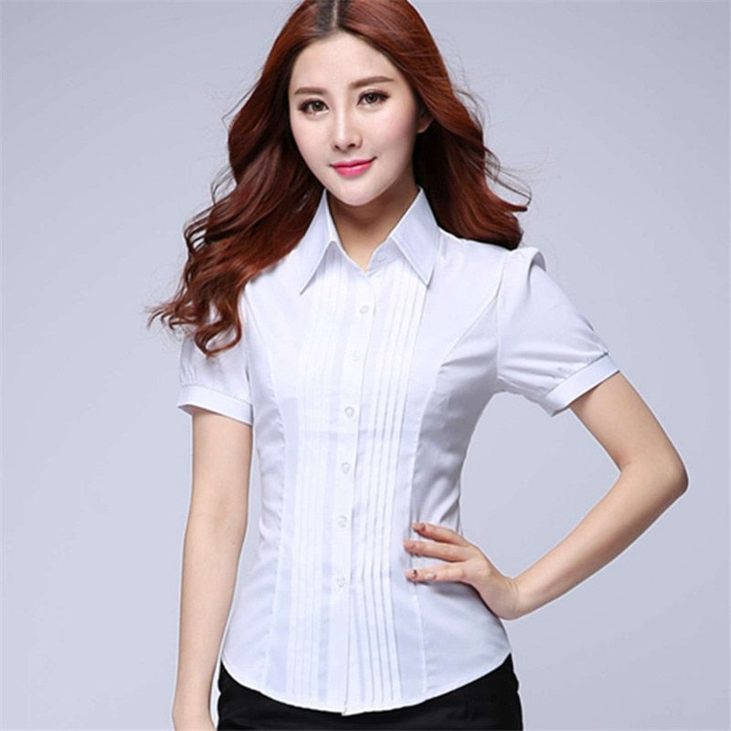 Stylish Short Sleeve Dress Shirt