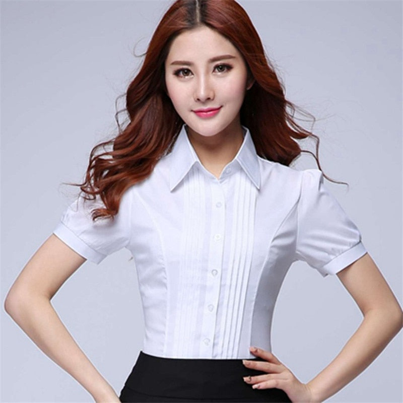 Stylish Short Sleeve Dress Shirt