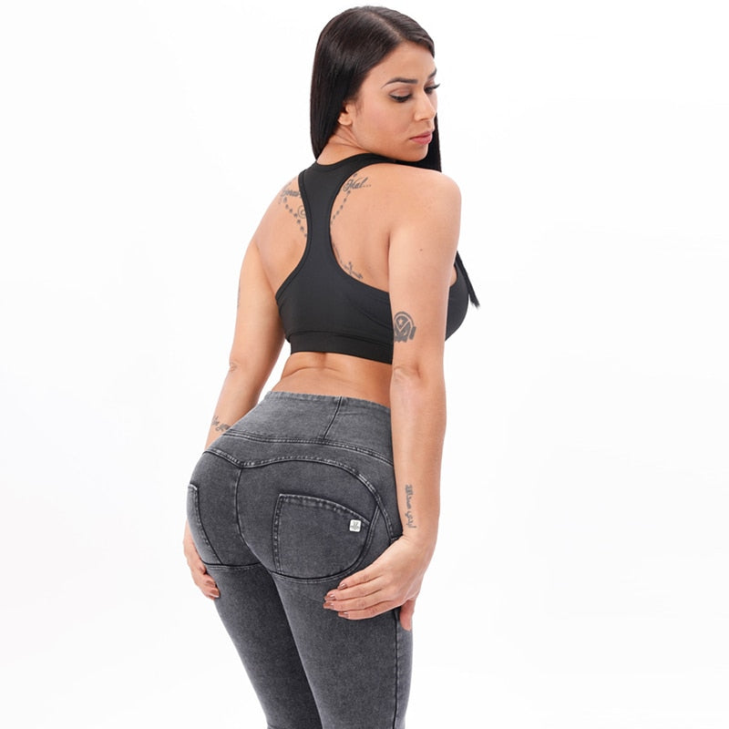 High Waist Stretch Jeans