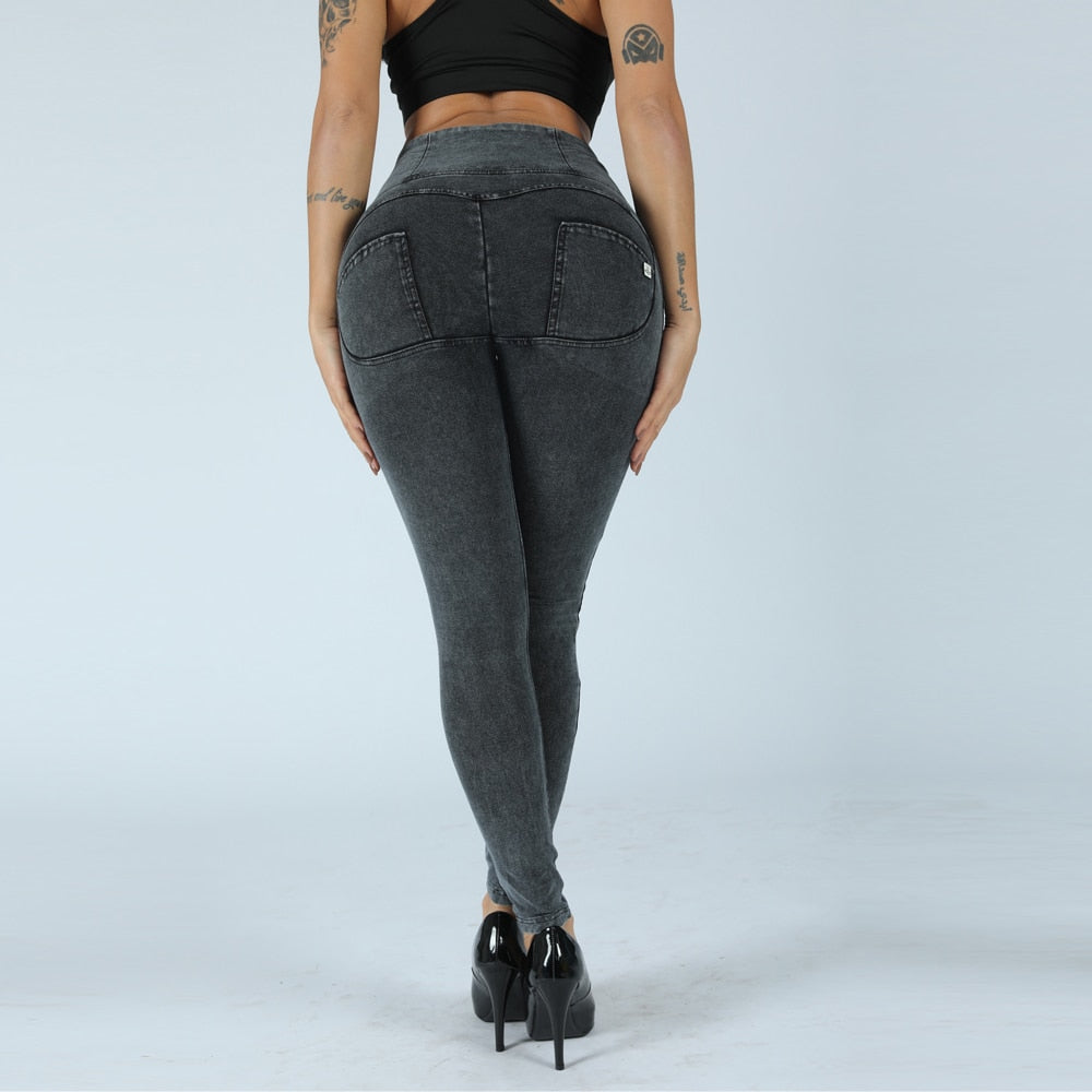 High Waist Stretch Jeans