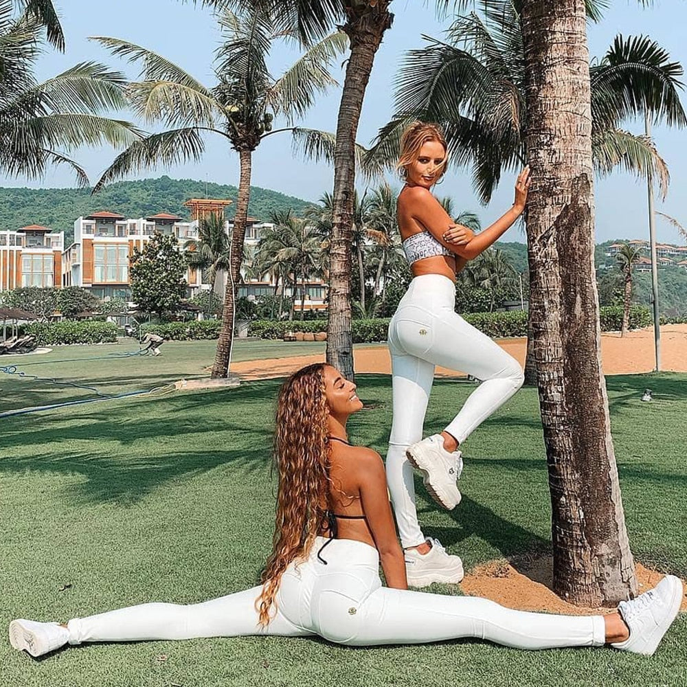 PU Leather Stretch Pants