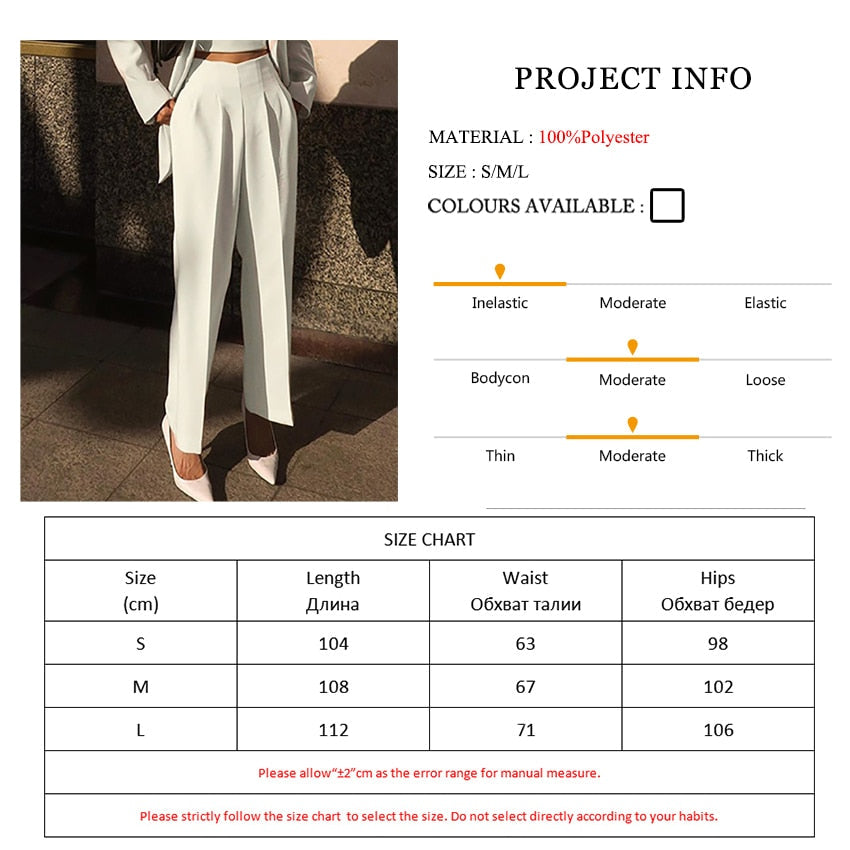 High Waist Dress Pants