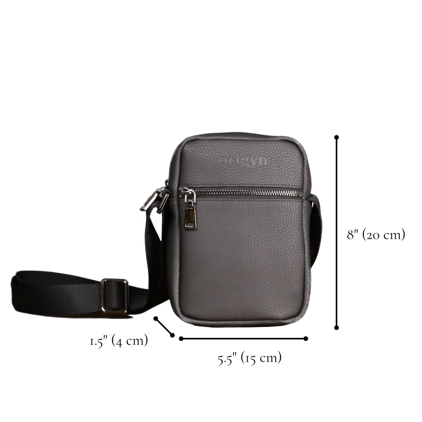 Origyn 02 - Plant-Based Vegan Leather Cross-body Handbag - Made with Plastic-Free MIRUM®