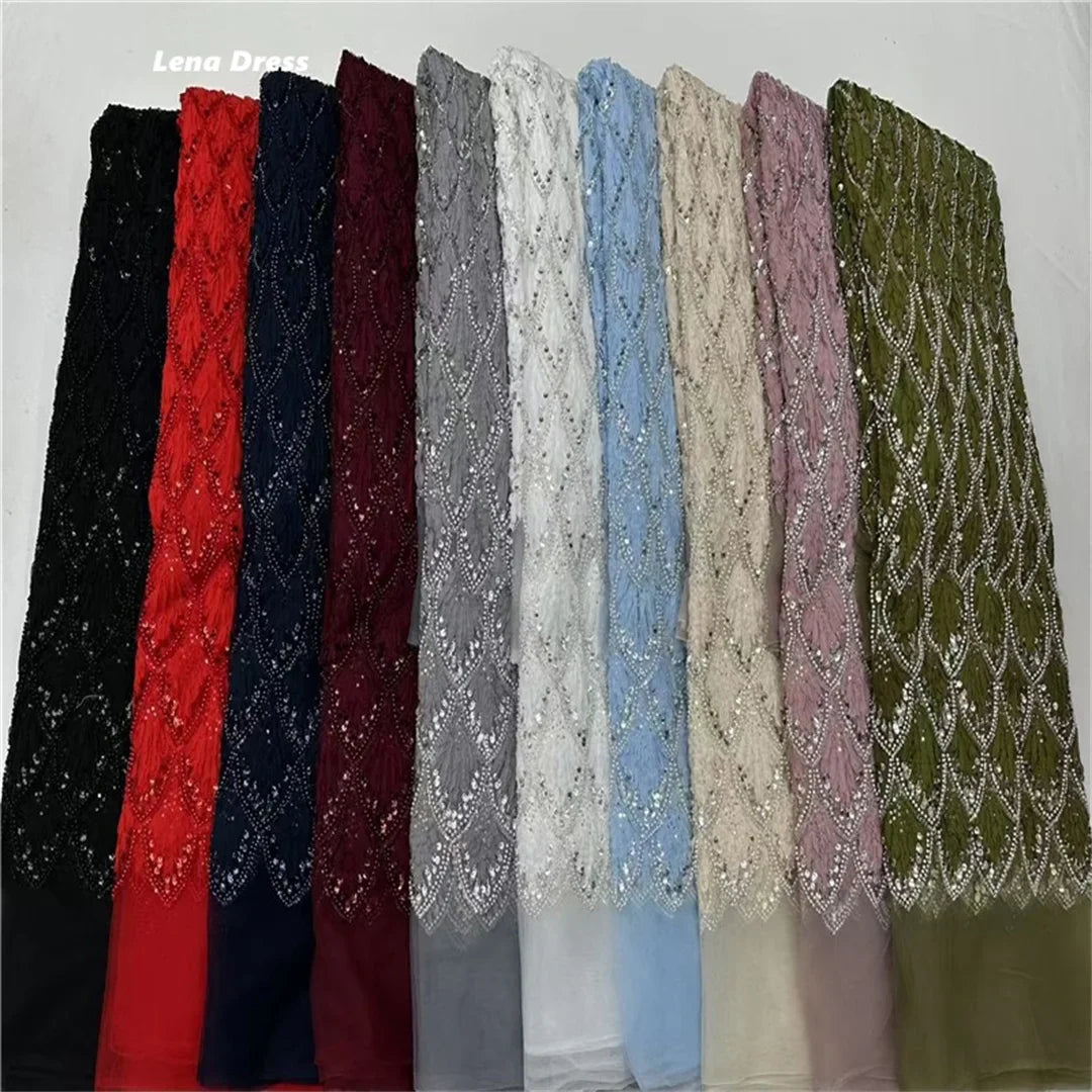 Lena Sky Blue Evening Dresses Woman Elegant Party Dresses 2025 Woman Luxury Custom Made Bow Robe De Cocktail Femme Sleeveless