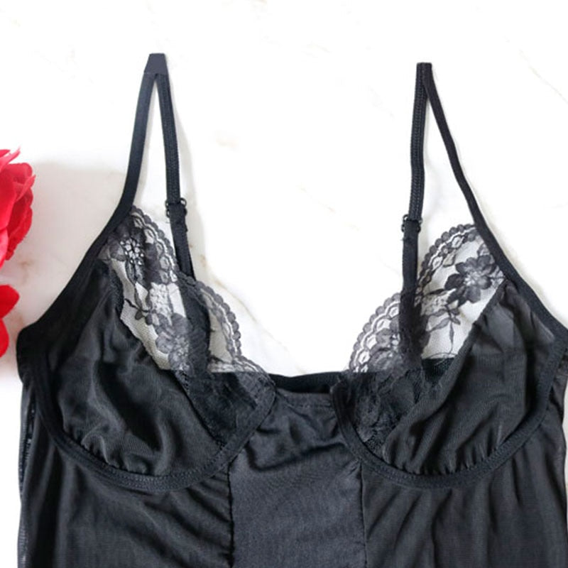 Semi See Through Nightdress