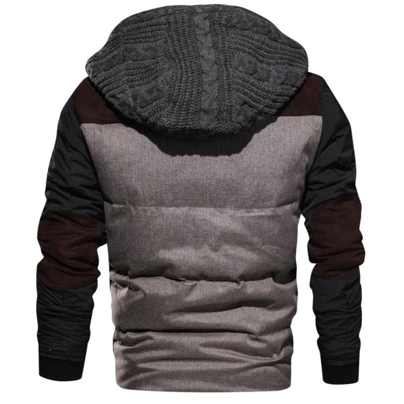 Knitted Hoodie Jacket
