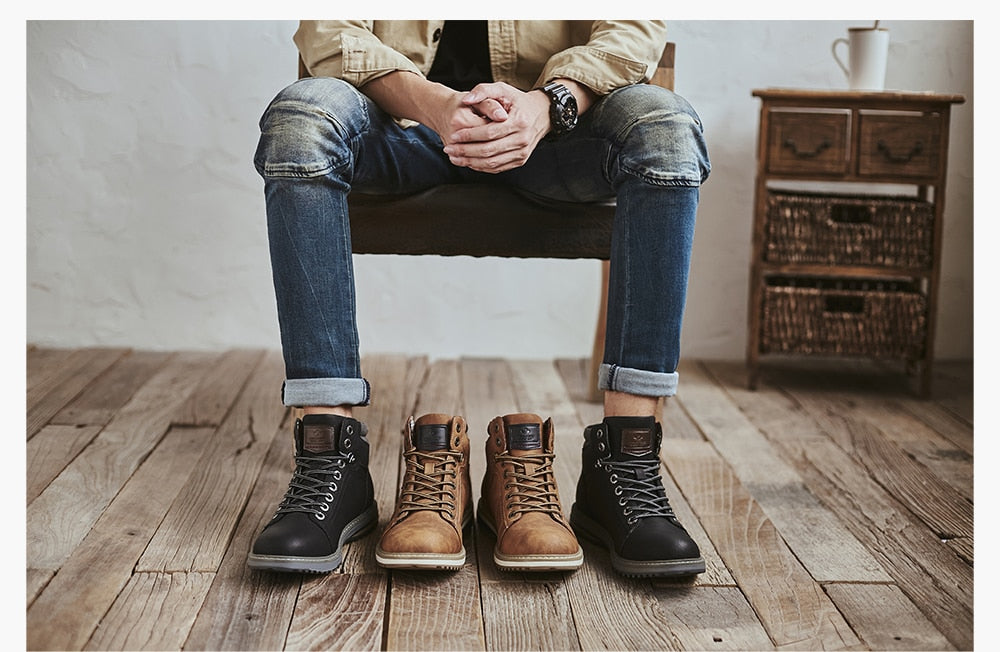 Autumn Leather Boots